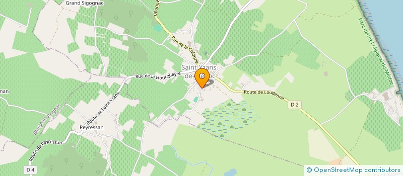 localisation de l'entreprise MONSIEUR STEFANO LANDOLFI  SAINT-YZANS-DE-MEDOC