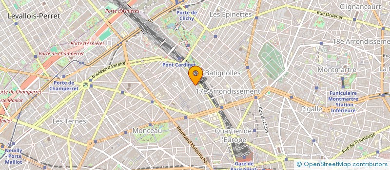 localisation de l'entreprise MONSIEUR STEFANO MICHELANGELI  PARIS