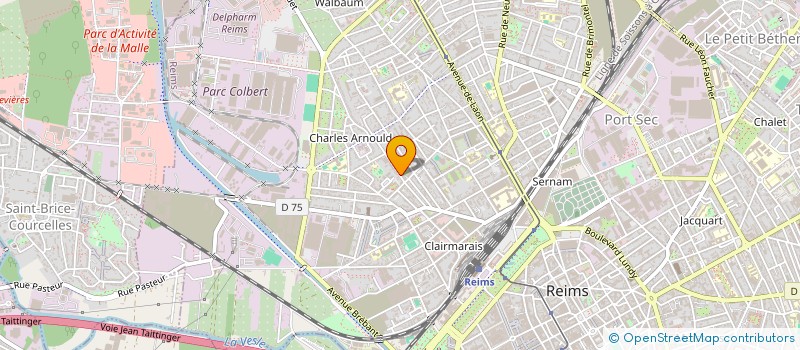 localisation de l'entreprise MONSIEUR STEFANO SABATINI MICHETTI à REIMS