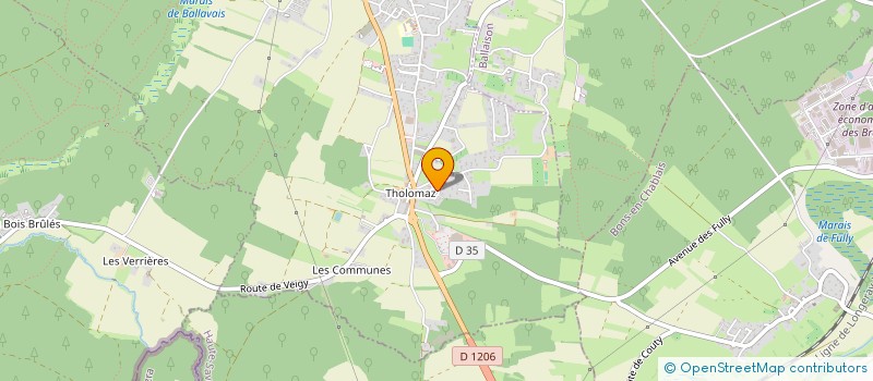 localisation de l'entreprise MONSIEUR STEFANO SACCON  LOISIN