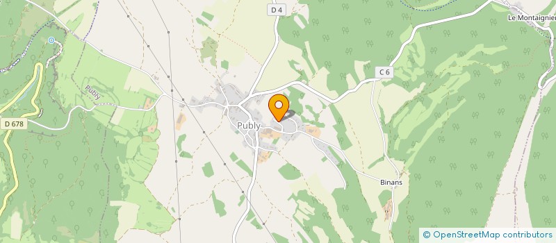 localisation de l'entreprise MONSIEUR STEFANO TONELLA  PUBLY