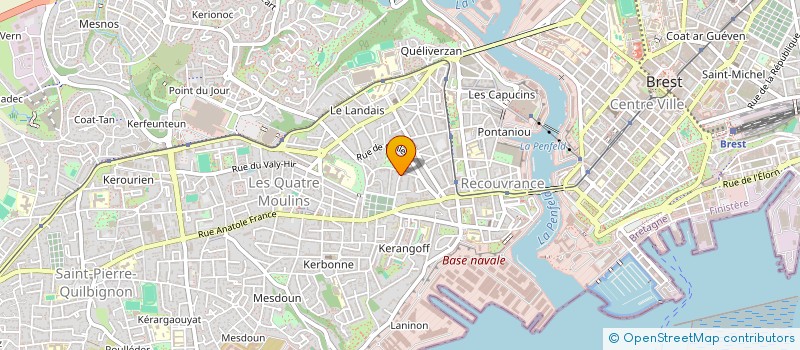 localisation de l'entreprise MONSIEUR STEFEN DANIELLOU à BREST
