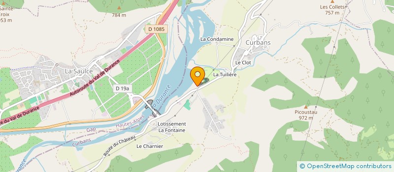 localisation de l'entreprise MONSIEUR STEFFEN TEISSEIRE à CURBANS