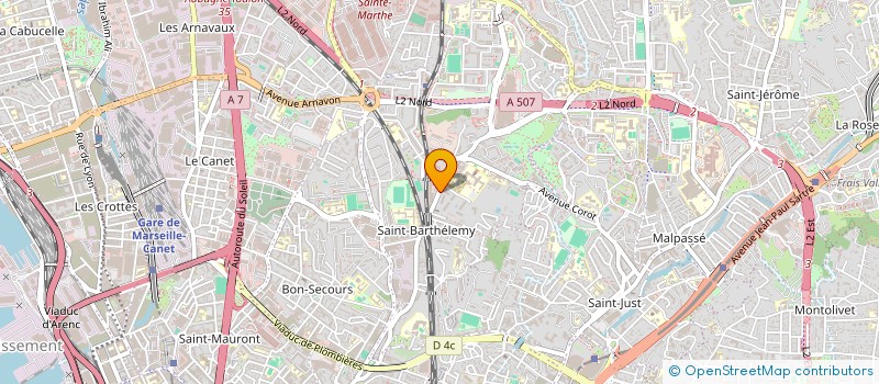 localisation de l'entreprise MONSIEUR STEFFI GURRIERI à MARSEILLE