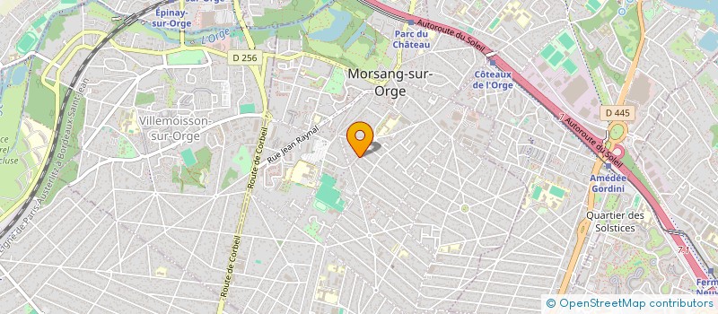 localisation de l'entreprise MONSIEUR STELIAN-BOGDAN CALDARARU  MORSANG-SUR-ORGE