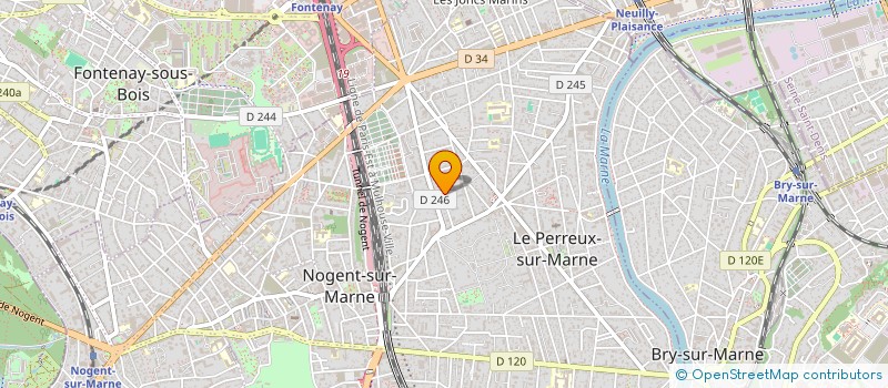 localisation de l'entreprise MONSIEUR STELIAN CIORNEA  LE PERREUX-SUR-MARNE