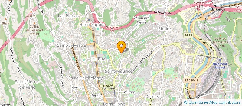 localisation de l'entreprise MONSIEUR STELIAN CRISTEA à NICE