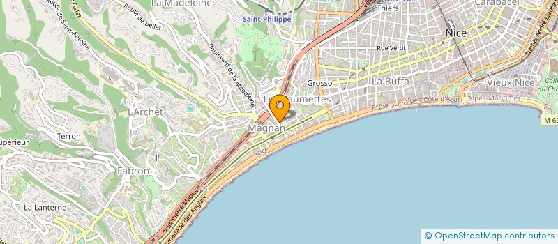 localisation de l'entreprise MONSIEUR STELIAN GINGU à NICE
