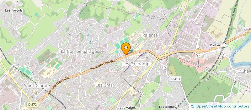 localisation de l'entreprise MONSIEUR STELIAN MICLEA  BESANCON