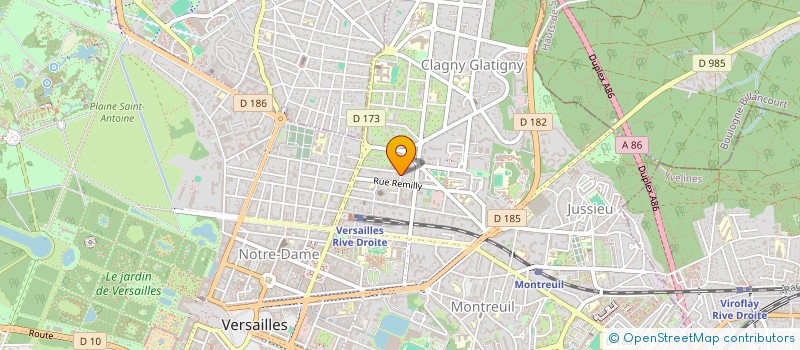 localisation de l'entreprise MONSIEUR STELIAN OTOBIC à VERSAILLES