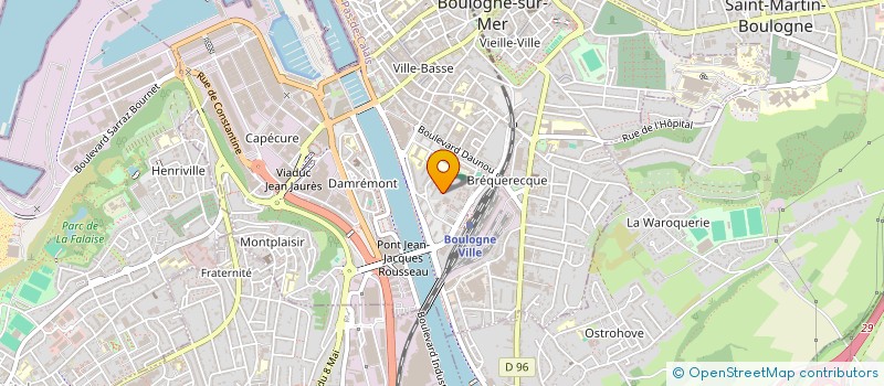 localisation de l'entreprise MONSIEUR STELIAN SAMUEL LACATUS  BOULOGNE-SUR-MER