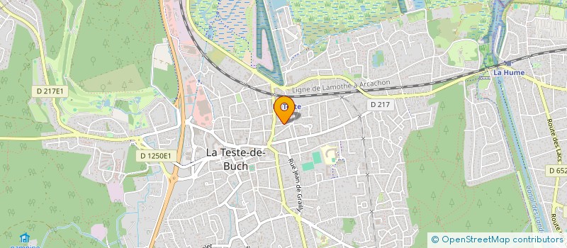 localisation de l'entreprise MONSIEUR STELIO ROZES à LA TESTE-DE-BUCH