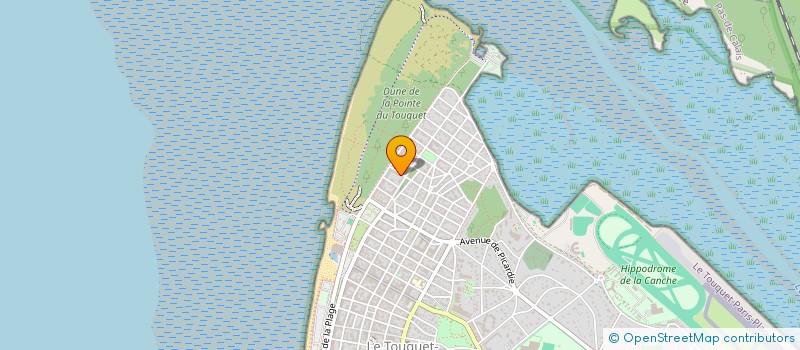 localisation de l'entreprise MONSIEUR STELLIO RAMAHERISON  LE TOUQUET-PARIS-PLAGE