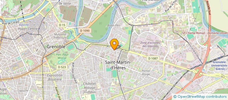 localisation de l'entreprise MONSIEUR STELLO LADAKIS  SAINT-MARTIN-D'HERES