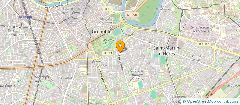 localisation de l'entreprise MONSIEUR STENZEL CACKOWSKI  GRENOBLE