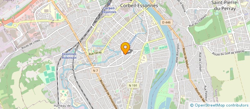 localisation de l'entreprise MONSIEUR STEOHANE BOR  CORBEIL-ESSONNES