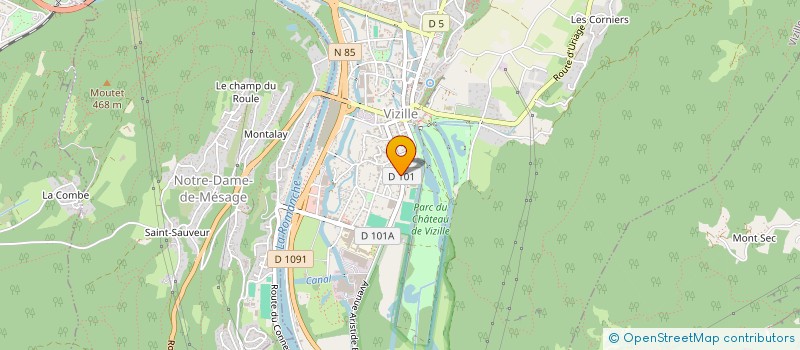 localisation de l'entreprise MONSIEUR STEOHANE MENDES à VIZILLE