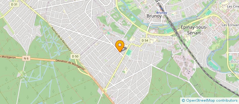 localisation de l'entreprise MONSIEUR STEPAN BABIAK  BRUNOY