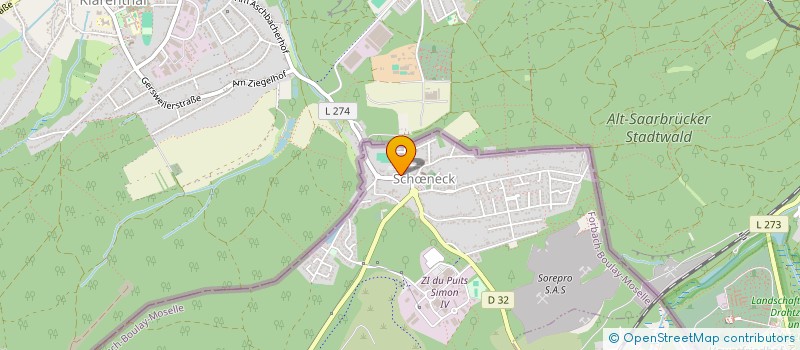 localisation de l'entreprise MONSIEUR STEPAN BAEV  STIRING WENDEL