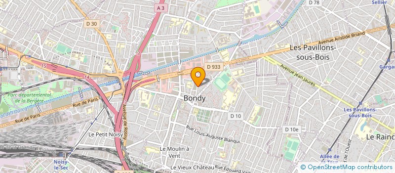 localisation de l'entreprise MONSIEUR STEPAN CHERDIVARA  BONDY