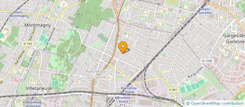 localisation de l'entreprise MONSIEUR STEPAN GRETU à PIERREFITTE-SUR-SEINE
