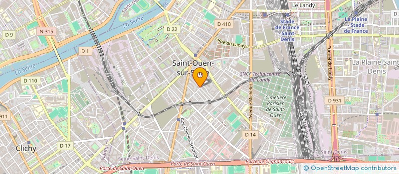 localisation de l'entreprise MONSIEUR STEPAN HOLINEI à SAINT-OUEN-SUR-SEINE