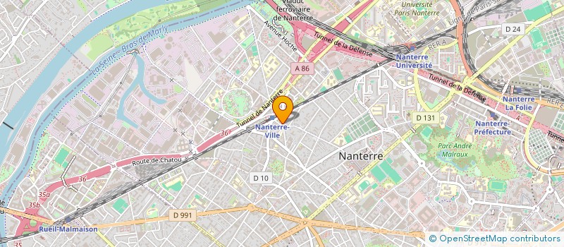 localisation de l'entreprise MONSIEUR STEPAN KRYVONIS  NANTERRE