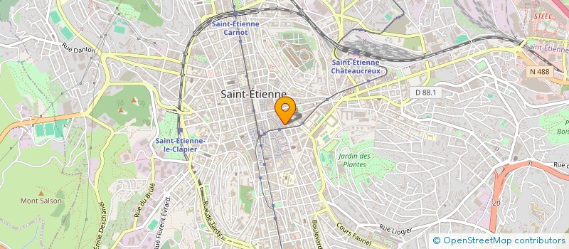 localisation de l'entreprise MONSIEUR STEPAN MKHITARYAN à SAINT-ETIENNE