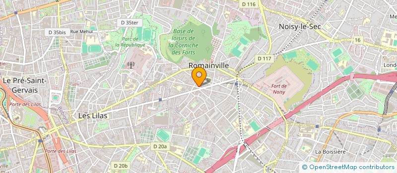 localisation de l'entreprise MONSIEUR STEPANE MOUTON  ROMAINVILLE
