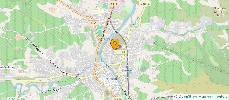 localisation de l'entreprise MONSIEUR STEPHAN ACERBIS à LIMOUX