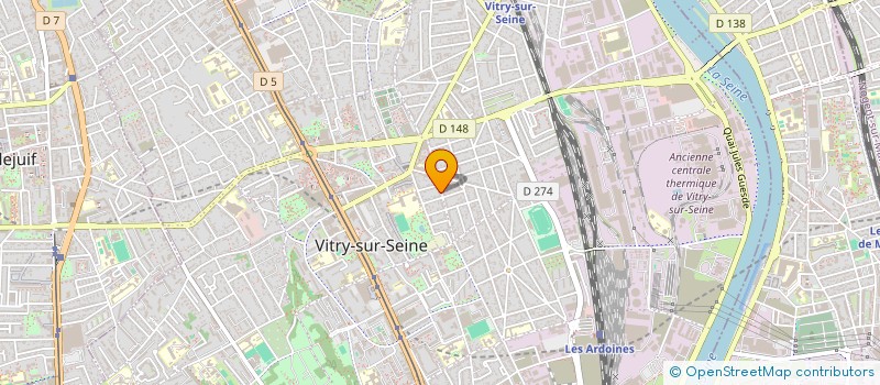 localisation de l'entreprise MONSIEUR STEPHAN AGOPIAN à VITRY-SUR-SEINE