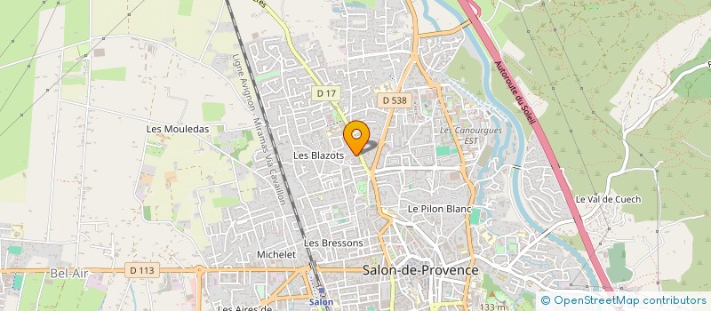 localisation de l'entreprise MONSIEUR STEPHAN ANDRE DANIEL KERIGNARD  SALON-DE-PROVENCE