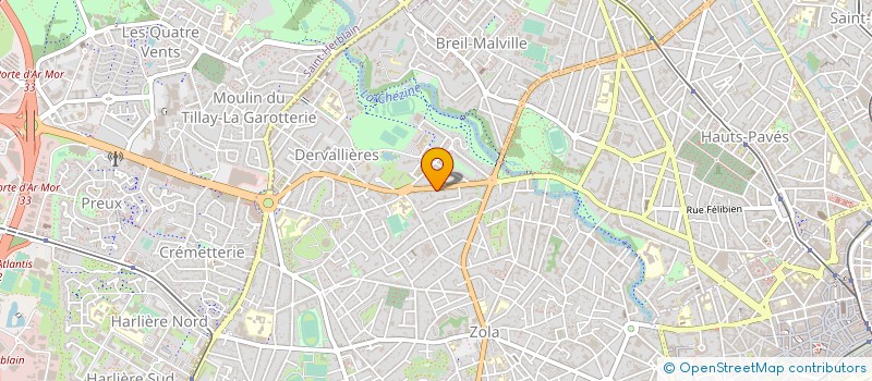 localisation de l'entreprise MONSIEUR STEPHAN AUBIN à NANTES