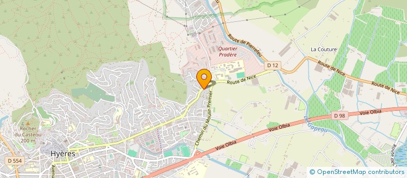 localisation de l'entreprise MONSIEUR STEPHAN AUDIBERT  HYERES