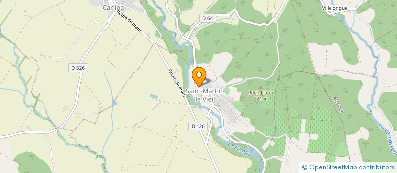 localisation de l'entreprise MONSIEUR STEPHAN BAC  SAINT-MARTIN-LE-VIEIL