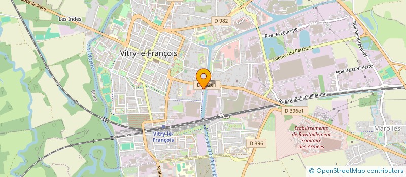 localisation de l'entreprise MONSIEUR STEPHAN BARDOUT  VITRY-LE-FRANCOIS