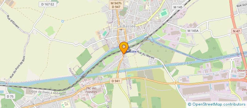 localisation de l'entreprise MONSIEUR STEPHAN BATARDY  DOUVRIN