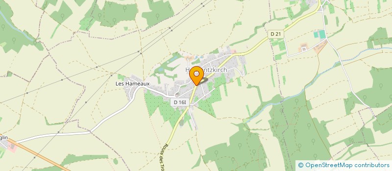 localisation de l'entreprise MONSIEUR STEPHAN BAUDESSON à WALTENHEIM