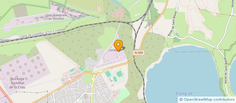 localisation de l'entreprise MONSIEUR STEPHAN BEC  FOS-SUR-MER