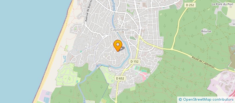 localisation de l'entreprise MONSIEUR STEPHAN BERNHARD  CAPBRETON