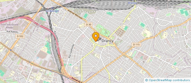 localisation de l'entreprise MONSIEUR STEPHAN BILS  DRANCY