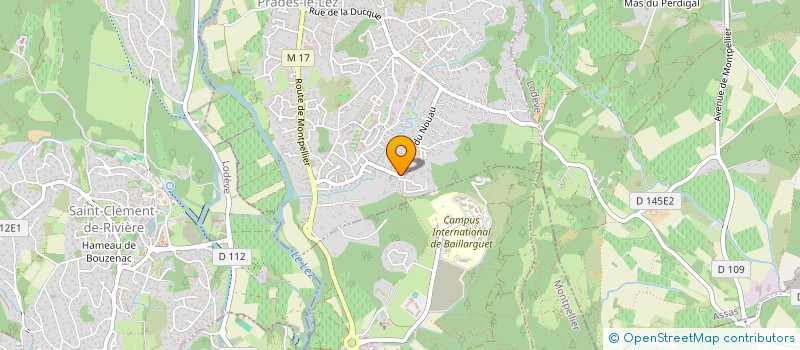 localisation de l'entreprise MONSIEUR STEPHAN BLATRIX à PRADES-LE-LEZ