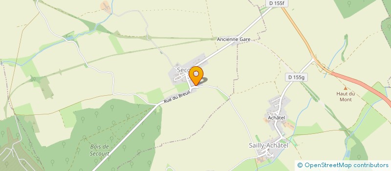 localisation de l'entreprise MONSIEUR STEPHAN BOUSSOIR  SECOURT