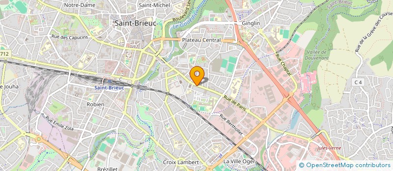 localisation de l'entreprise MONSIEUR STEPHAN BRAENDLIN à SAINT-BRIEUC