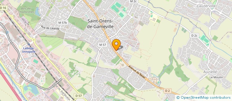 localisation de l'entreprise MONSIEUR STEPHAN CALMETTES à SAINT-ORENS-DE-GAMEVILLE