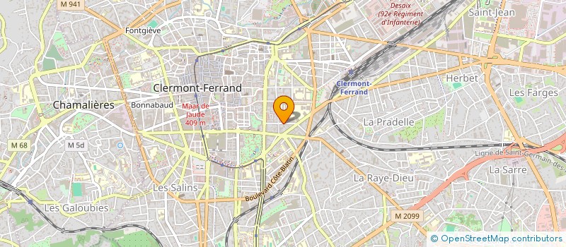 localisation de l'entreprise MONSIEUR STEPHAN CANNOVA  CLERMONT-FERRAND