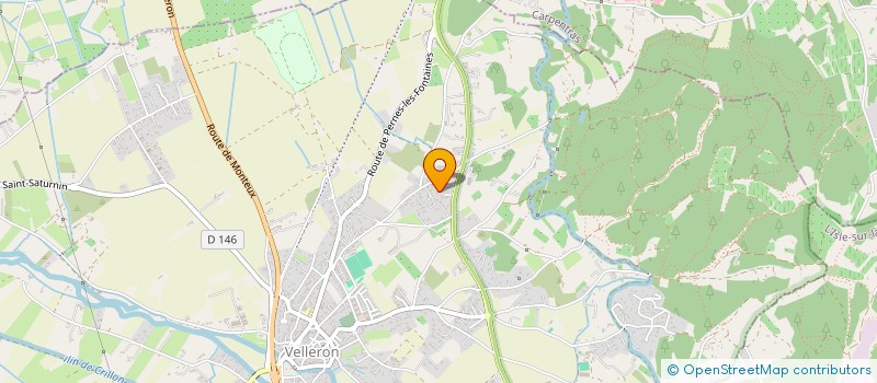 localisation de l'entreprise MONSIEUR STEPHAN CHAINE ALBERT  VELLERON