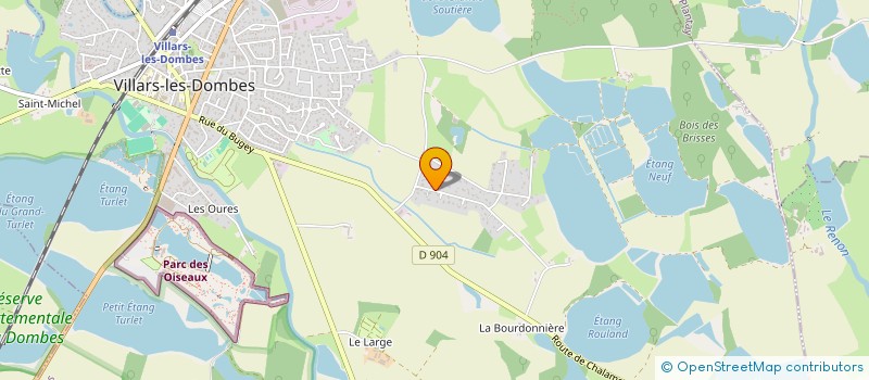 localisation de l'entreprise MONSIEUR STEPHAN CLOUPET  VILLARS-LES-DOMBES