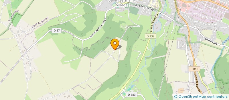 localisation de l'entreprise MONSIEUR STEPHAN COHAN  TOURVILLE-SUR-PONT-AUDEMER