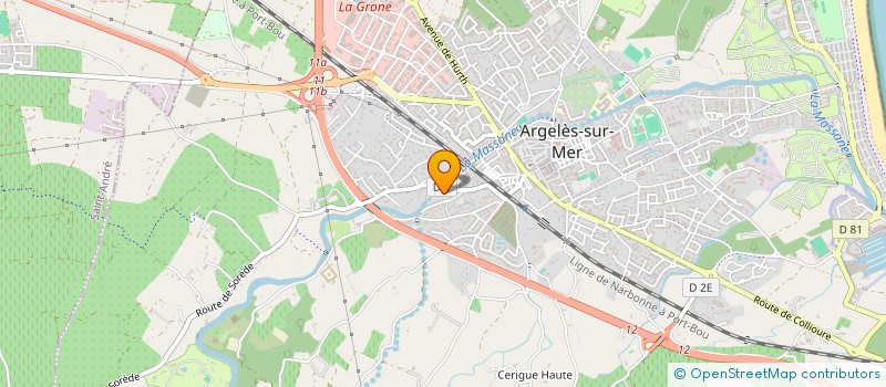 localisation de l'entreprise MONSIEUR STEPHAN CROS  CANET-EN-ROUSSILLON